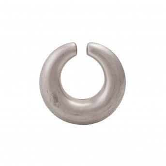 Einhänge-Creole, mattierte Oberfläche.