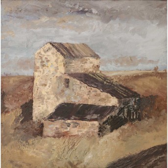 WITTIG, WERNER (1930-2013), "Old Building in Tuscany."