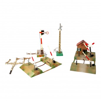 KIBRI u.a. Konvolut railroad accessories,