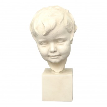 ROSENTHAL ROSENTHAL Büste 'Kinderkopf', um 1940, 2. Wahl.
