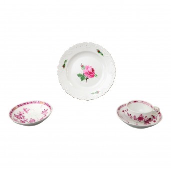 MEISSEN MEISSEN Konvolut, 19./20. Jhd. 1. u. 2. Wahl.