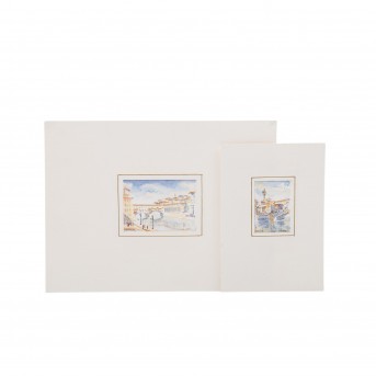 CLARK, BEN (Künstler 20. Jh., Italien), 2x 'Firenze - Florenz',