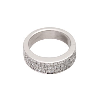 Ring mit Brillanten zus. ca. 1 ct,