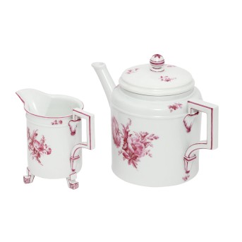 KPM KPM BERLIN Klassizismus-Kanne und Sahnegießer, um 1800