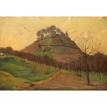 SCHLATTER, ERNST EMIL (1883-1954), 'Burg Weibertreu bei Heilbronn',