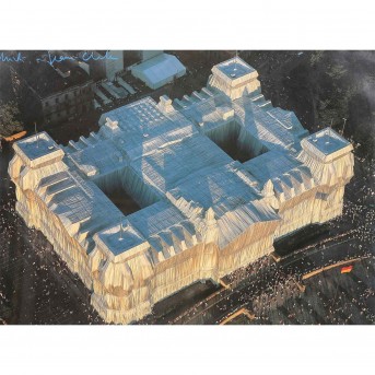 CHRISTO UND JEANNE-CLAUDE (Christo 1935-2020), 'Verhüllter Reichstag'