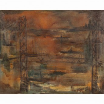 PRIKING, FRANZ (1929-1979), "San Francisco, the Golden Gate Bridge."
