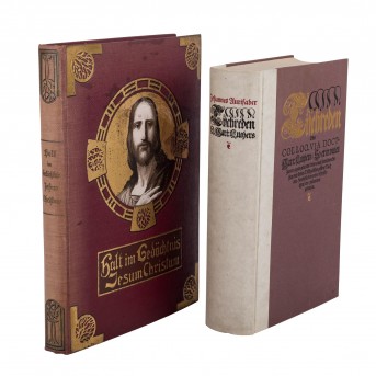 KONVOLUT VON ZWEI RELIGIÖSEN BÜCHERN