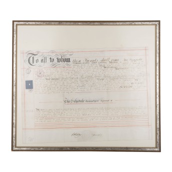 England - document 2nd half 19th century of the 