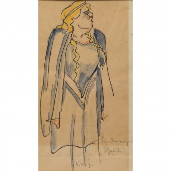 ARTIST 1st half of the 20th century, "Song Angel",