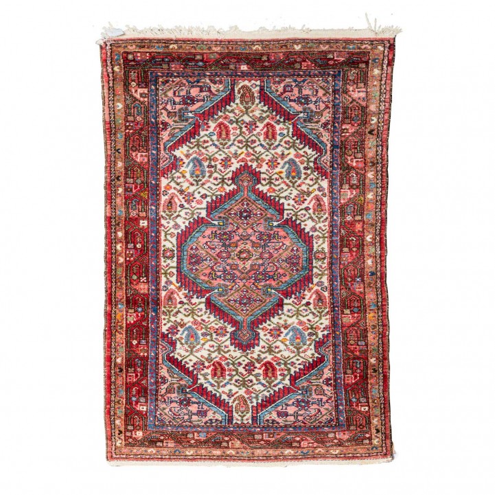 Oriental carpet. HAMEDAN/IRAN, 20th century, 155x93 cm. 