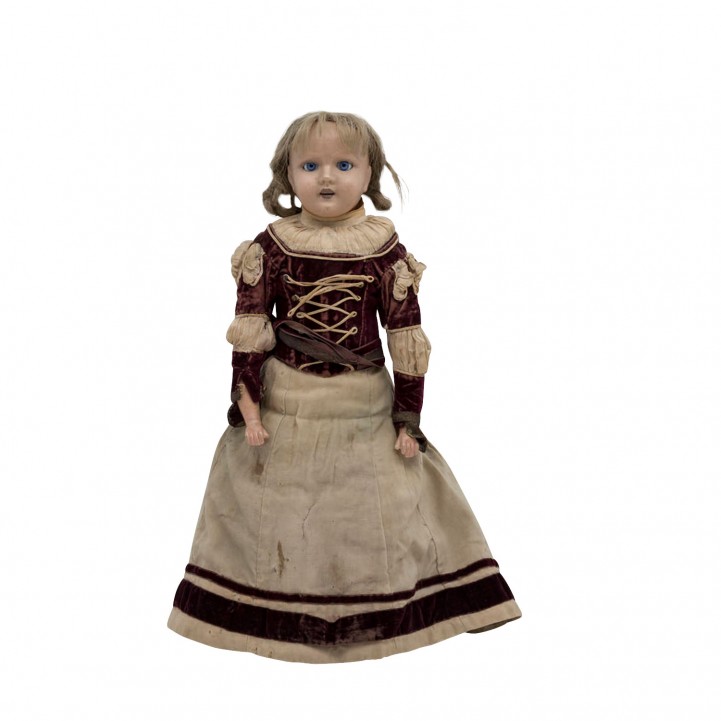 SCHILDKRÖT frühe Puppe, um 1900. 