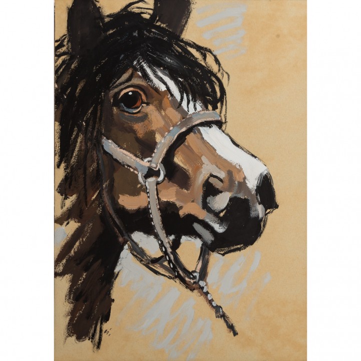 WITTLER, HEINZ (1918-2004) 'Pferd' 