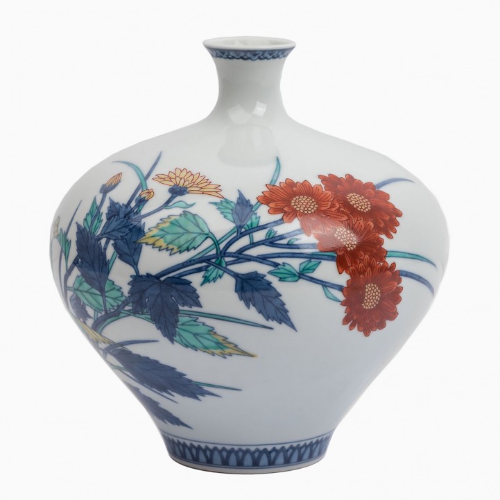 Vase im Nabeshima-Stil. JAPAN, 20. Jh.,  