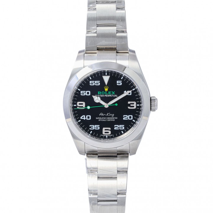 ROLEX Air King, Ref. 116900-0001. Armbanduhr. Eingestelltes Modell. 