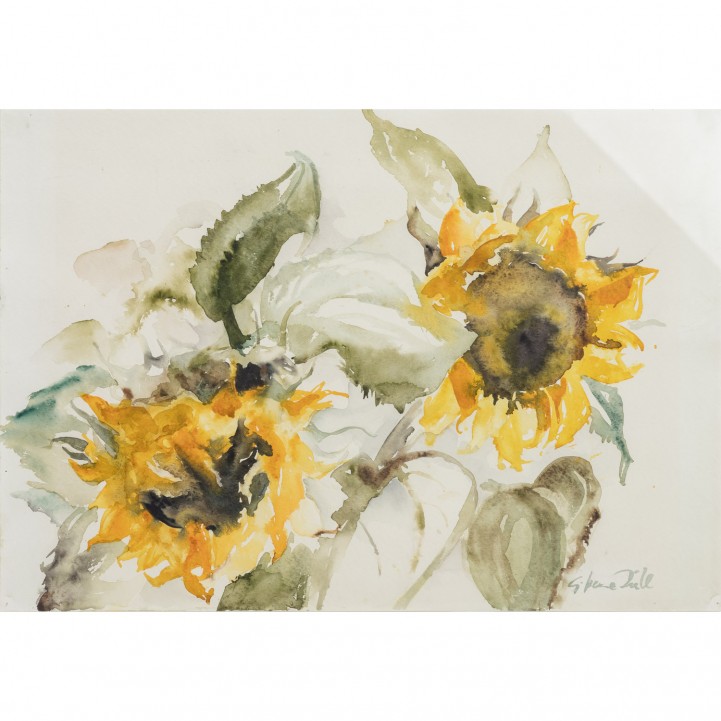 HAME-DIEHL, GISELA (geb. 1936), 'Sonnenblumen', 