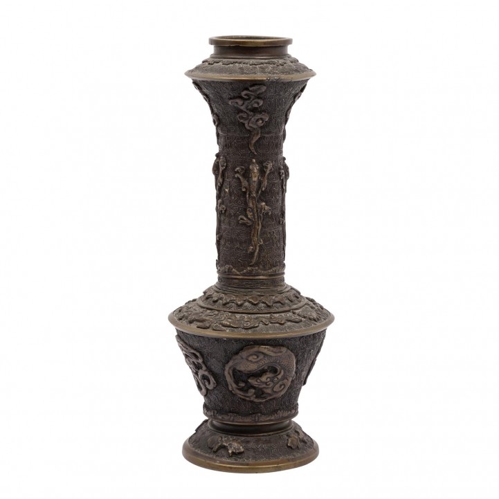 Vase aus Bronze. CHINA, 