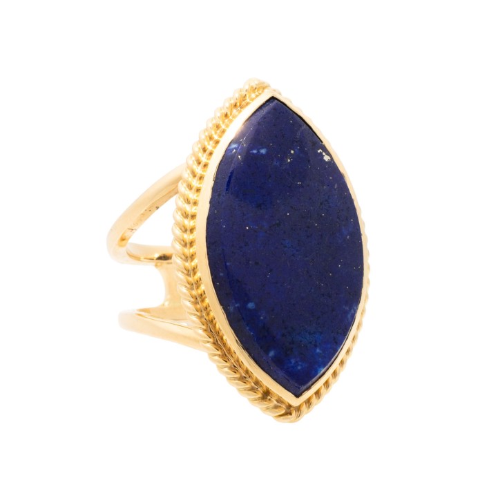 Ring mit Lapislazuli, 