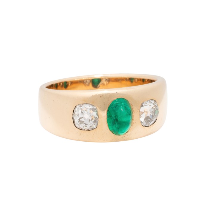 Ring mit 2 Diamanten, 