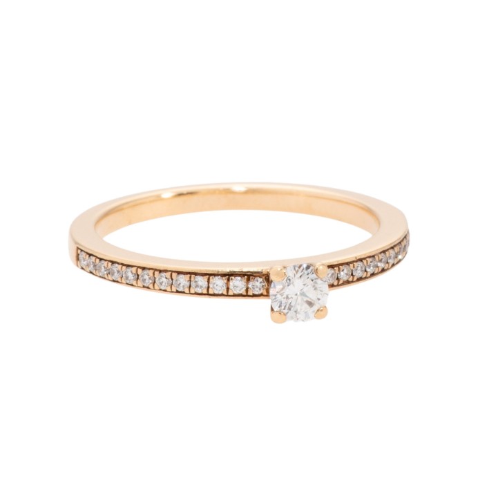 Ring mit Brillant, 