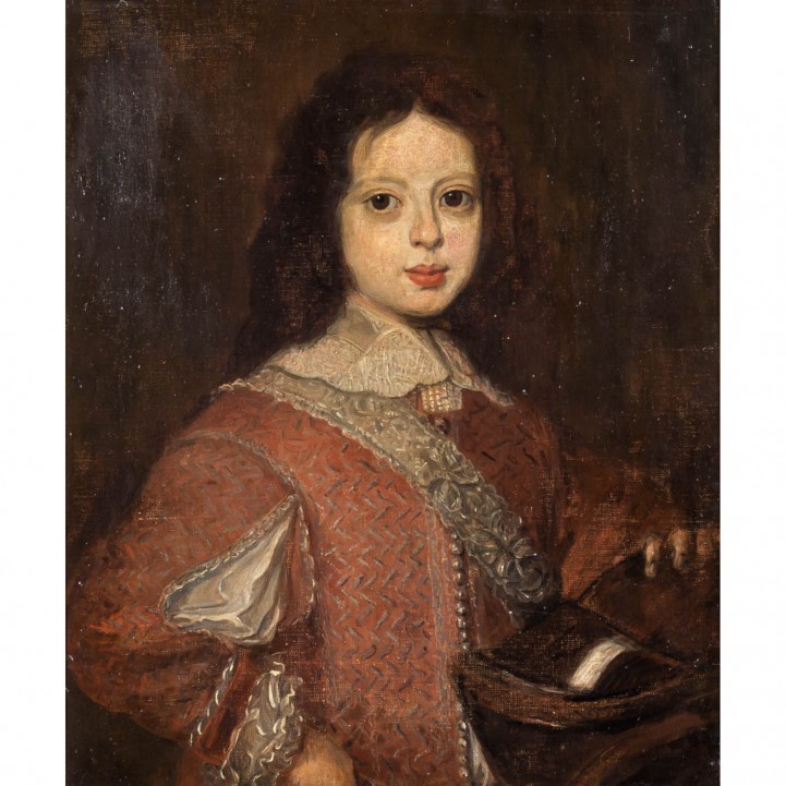 STRIENEMANN-SIEVERT, ELSA (oder Sievers, Malerin 19./20. Jh.), 'Portrait eines Prinzen', 