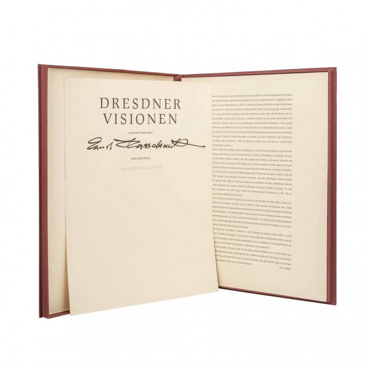 HASSEBRAUK, ERNST, after (1905-1974), 'Dresdner Visionen',  
