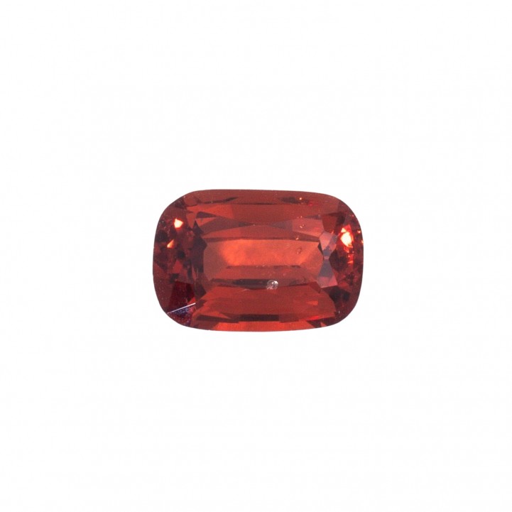 Kissenf. fac. Malaya Granat von ca. 3,6 ct  