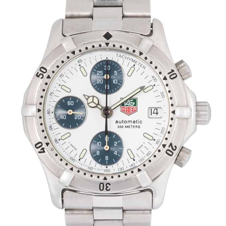 TAG HEUER Ref CE2118 'Serie 2000' Herren Chronograph.  