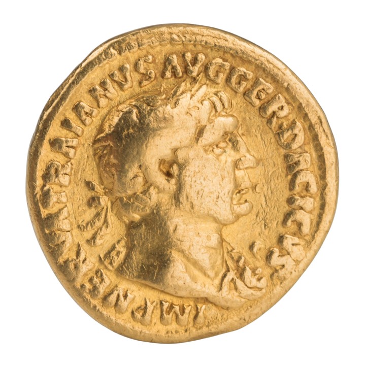 Roman Empire - Emperor Trajan (98-117 AD), Gold Aureus,  