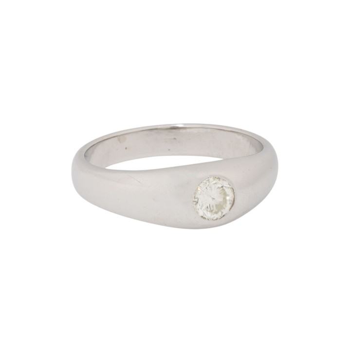 Ring mit Brillant,  