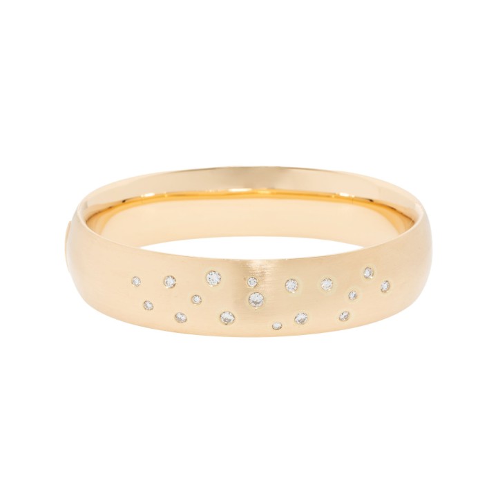 Armreif mit 17 Brillanten, 