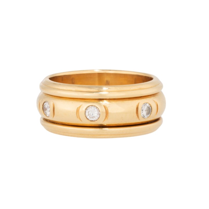 Ring mit 7 Brillanten, 