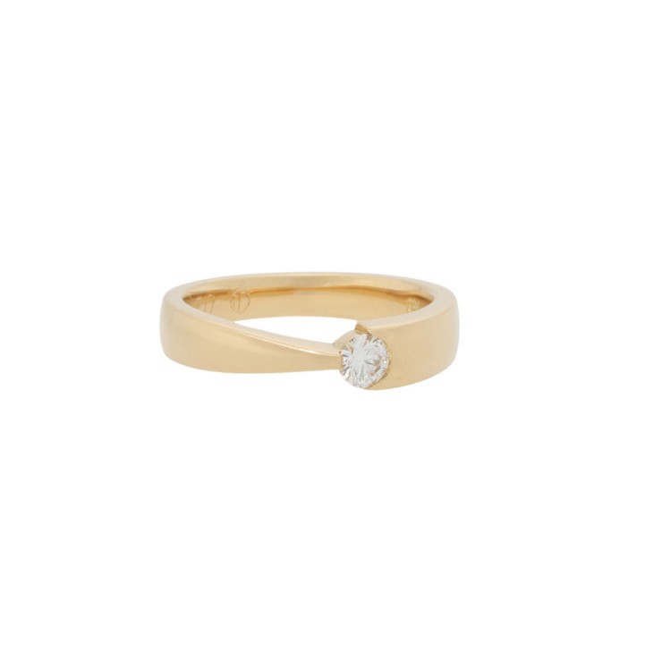 Ring with diamond,  