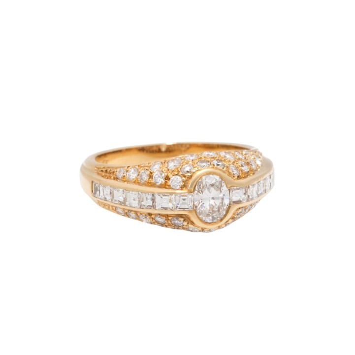 Ring mit Brillanten, 