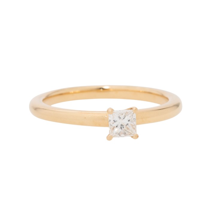WEMPE Solitaire Ring 'Promise' BY KIM, 