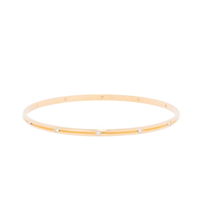 Armreif mit 12 Brillanten 