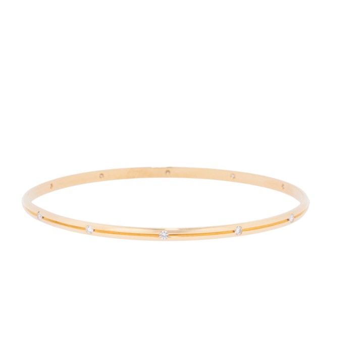 Armreif mit 12 Brillanten 