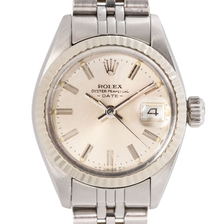 ROLEX Lady Datejust Ref 6917 Damenuhr von 1981. Box und Papiere. 