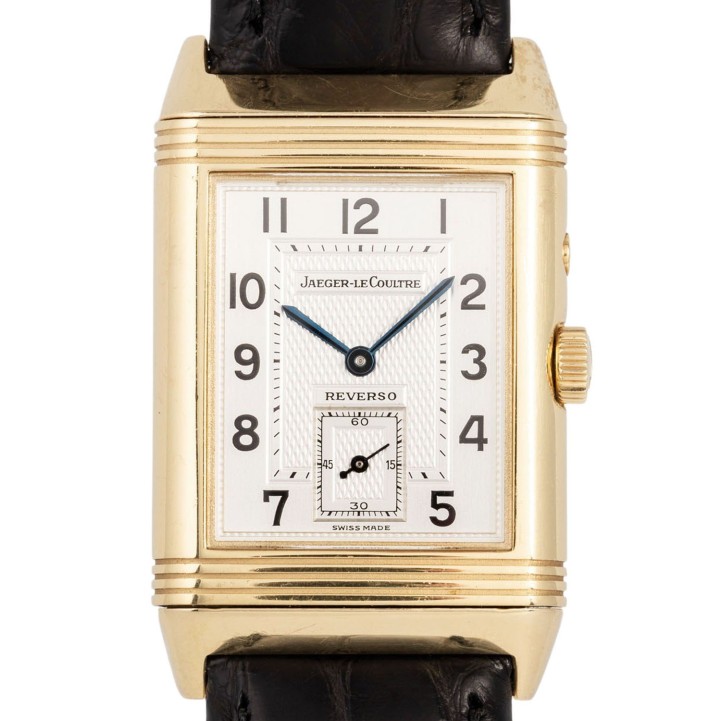 JAEGER LE COULTRE Reverso Duoface 'Night & Day' Ref 270.1.54 Herrenuhr aus den 2000er Jahren.  