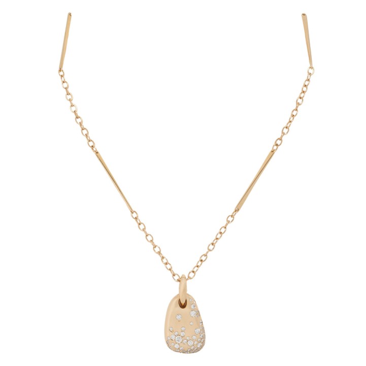 WEMPE BY KIM Collier mit 52 Brillanten zus. 1,23 ct, 