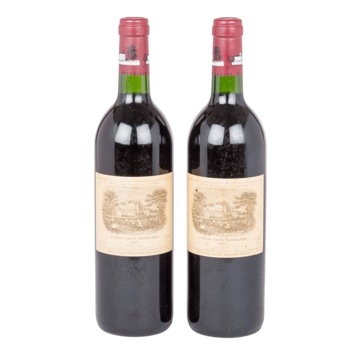 1993 CHÂTEAU LAFITE ROTHSCHILD Pauillac 2 Flaschen, 