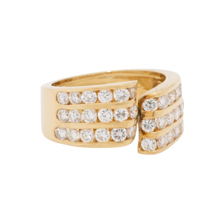 Ring mit 36 Brillanten, 