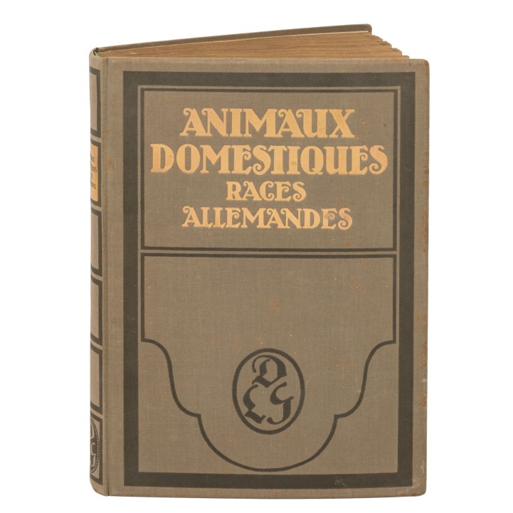 Animaux Domestiques - Races allemandes - Book about German (domestic) animal breeds 1912 