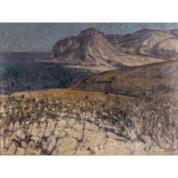 WAGNER, HANSJÖRG (1930-2013) 'Monte Erice Sizilien' 