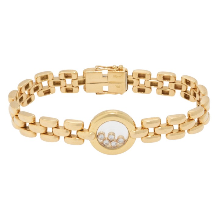 CHOPARD Armband 'Happy Diamonds' mit 5 Brillanten, 