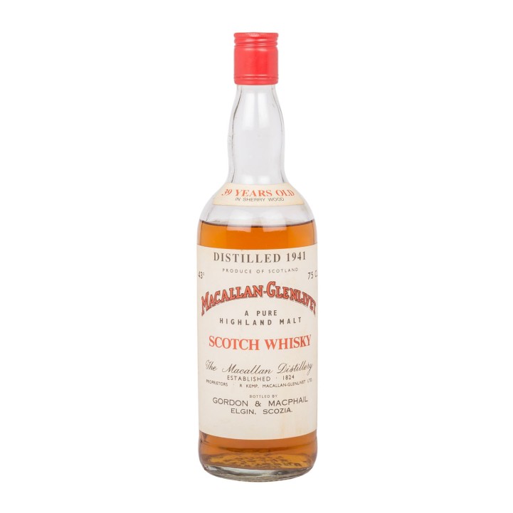 MACALLAN-GLENLIVET Highland Malt Scotch Whisky 1941 '39 Years' 1 Flasche, 