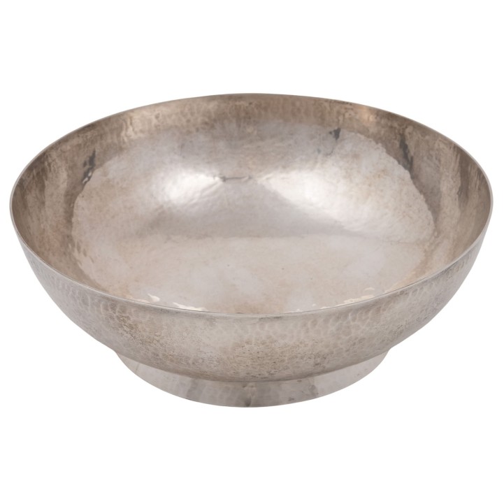 THE KALO SHOP/ CHIGAGO Hammered bowl, 925 silver, before 1970, 