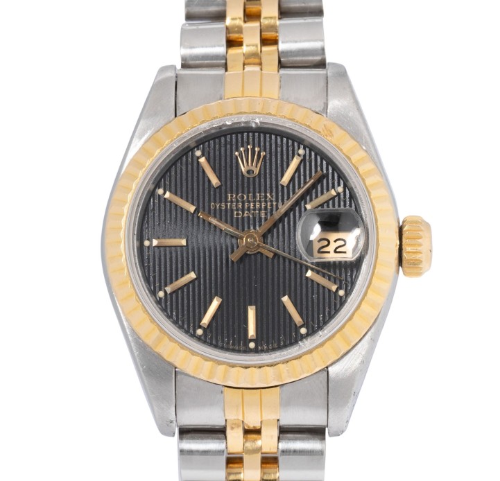 ROLEX Lady Datejust 26 Ref. 69173 'Tapesty' ladies' watch, circa 1985.  