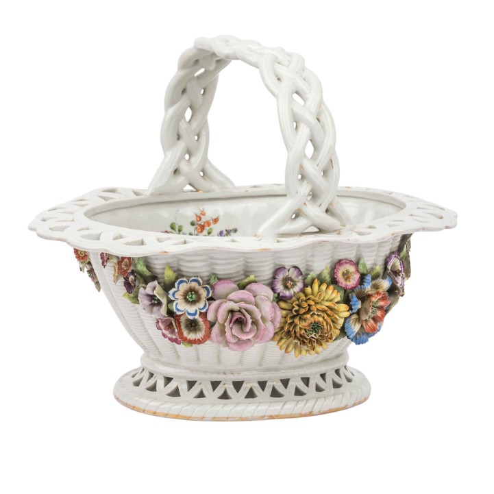 SCHIERHOLZ/PLAUE Basket bowl, 20th century 