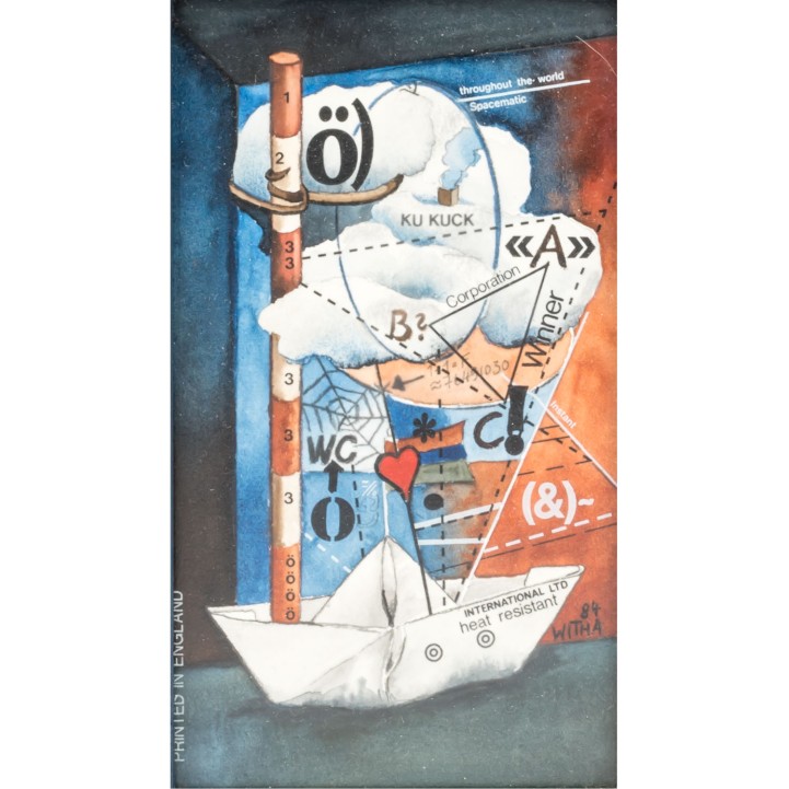 WITHA (20./21. Jh), 'Traumschiff unterwegs mit (meinem) Hirngespinst', 1984,  